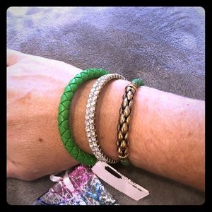 Set of 3 Alex & Ani Bracelets